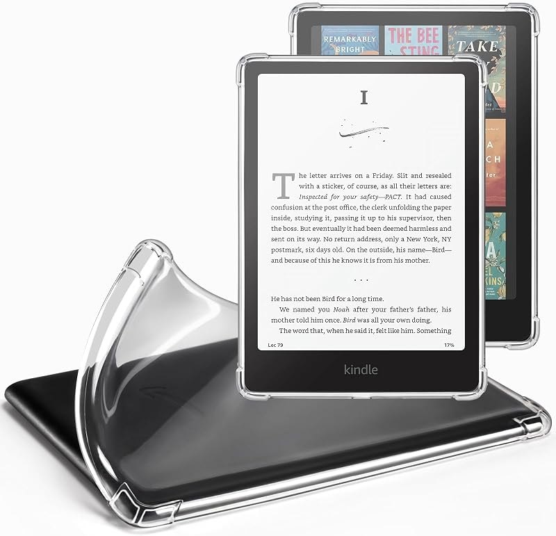 CoBak Clear Case for 7" Kindle Paperwhite 12th Gen 2024 & Kindle Colorsoft — kindle paperwhite 12 case for kindle