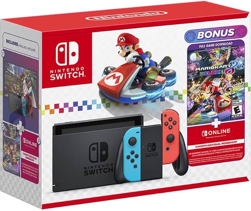 Nintendo Switch™ - Mario Kart™ 8 Deluxe Bundle — nintendo zelda switch for nintendo zelda switch
