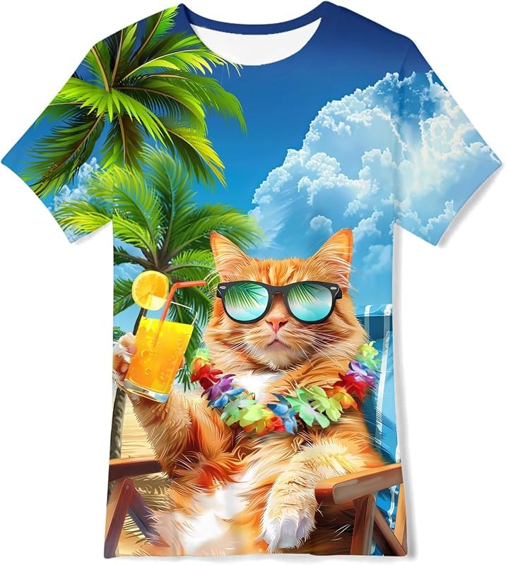 Kids Funny Graphic Polyester Colorful T Shirt for Boys Girls Size 4-14 — Survivor Themed Kids T-Shirt for survivor