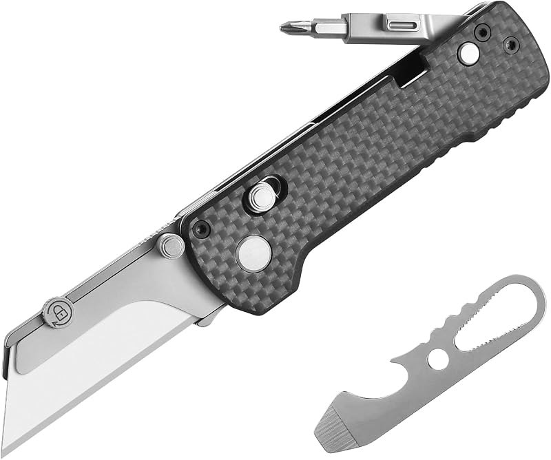 OKNIFE U1 Pro Multitool Folding Utility Knife with Folding Screwdriver — best tools utility knife for tools utility