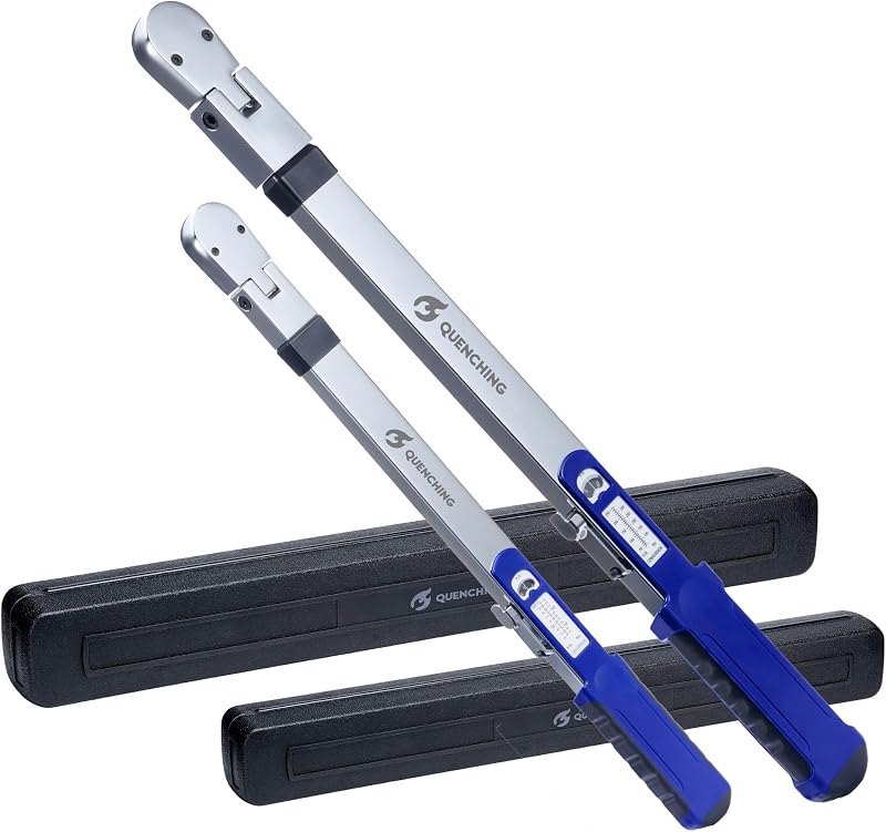QUENCHING Split Beam Torque Wrench Set 3/8" & 1/2" Drive, 20 — best garage torque wrench for garage torque wrench