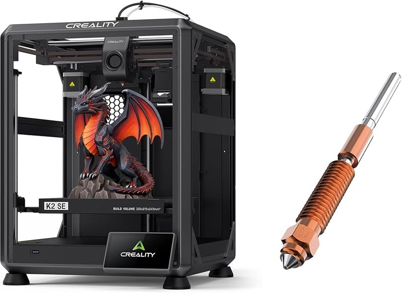 Creality K2 SE 3D Printer Bundle with K2 SE Nozzle 0.4mm 1PCS Bundle — Ender 3 V3 SE for ender