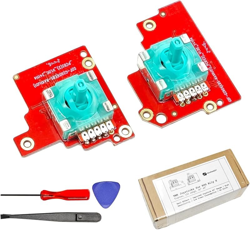 HandheldDIY TMR Hall Joystick for ROG Ally X, Tighter Rotational Resistance for FPS Racing Games, ASUS ROG Ally X