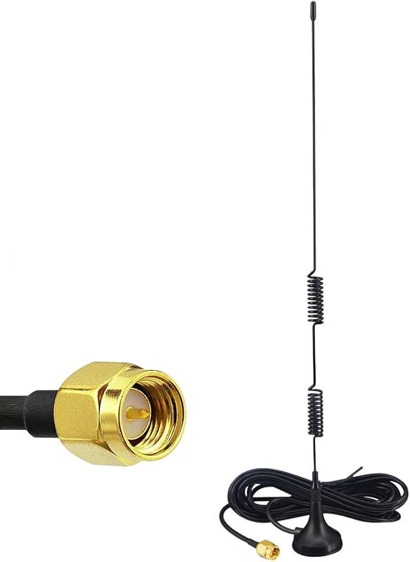ADS-B SDR Radio Antenna 900-1800MHz/Compatible with 978MHz&1090MHz, for SDR, FPV, Ham Radio Receiver/6DBi SMA Male