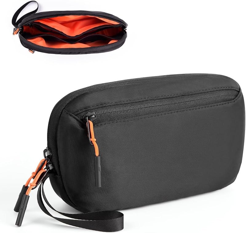 Cable Organizer Bag, Charger Organizer Pouch Case for Travel Accessories/Airplane Essentials/Electronics Tech Gadgets