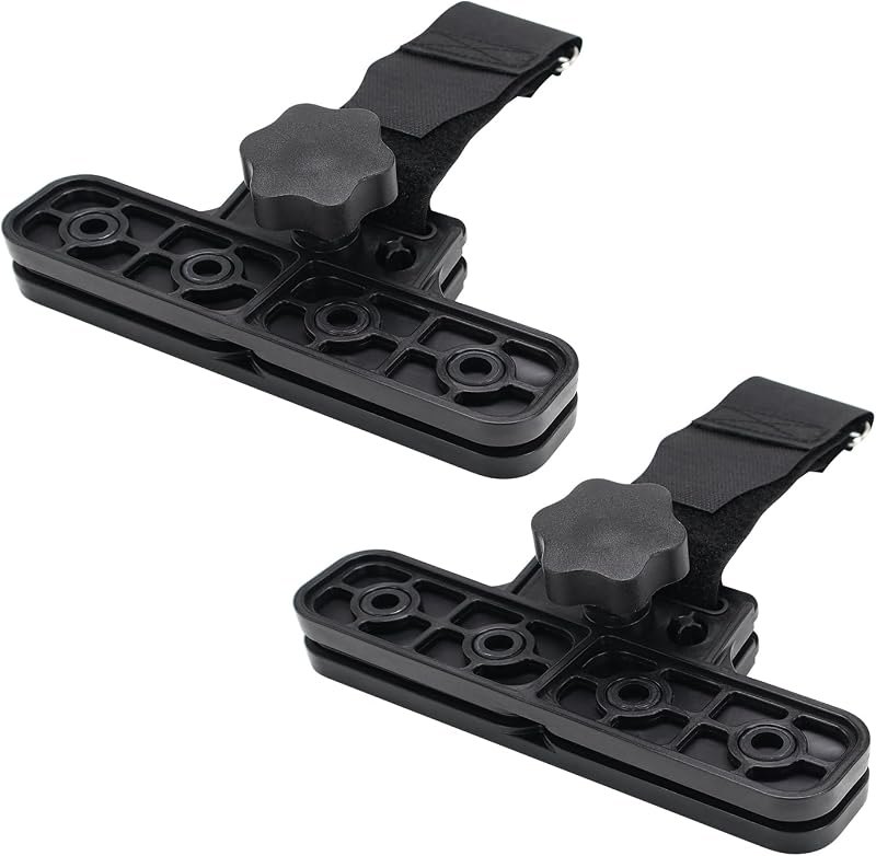 RV Awning Clamps 6-1/4'' RV Awning de-Flapper for Fasten and Protect Awning from Rips and Tears-1 Pair — rv awning