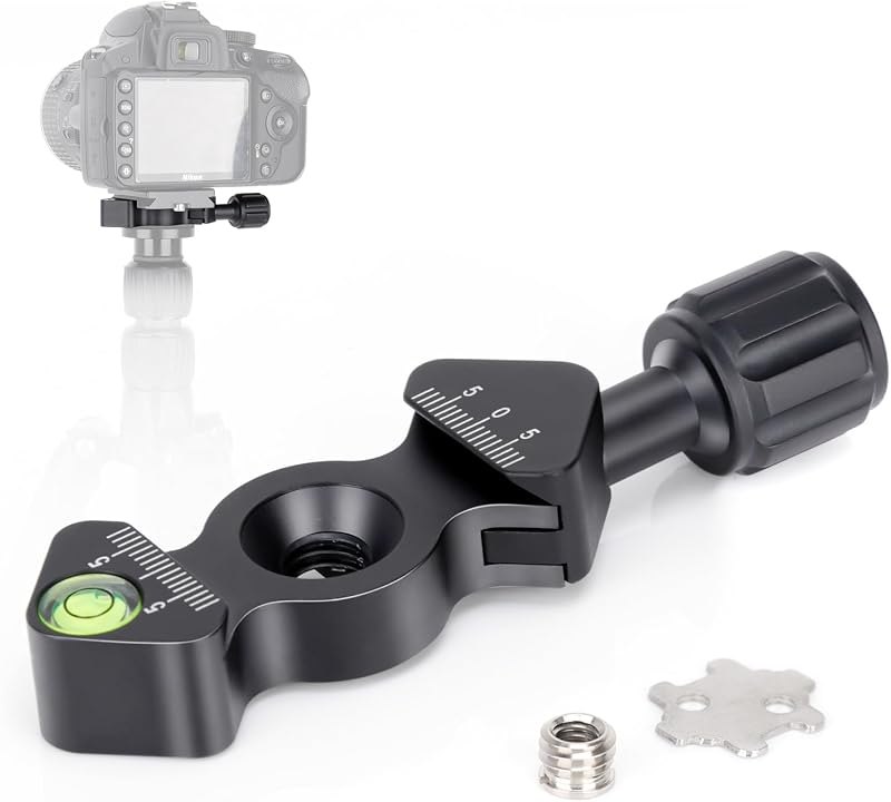 koolehaoda Aluminum Quick Release Plate & Clamp, Arca Swiss Standard — photography l bracket for photography bracket