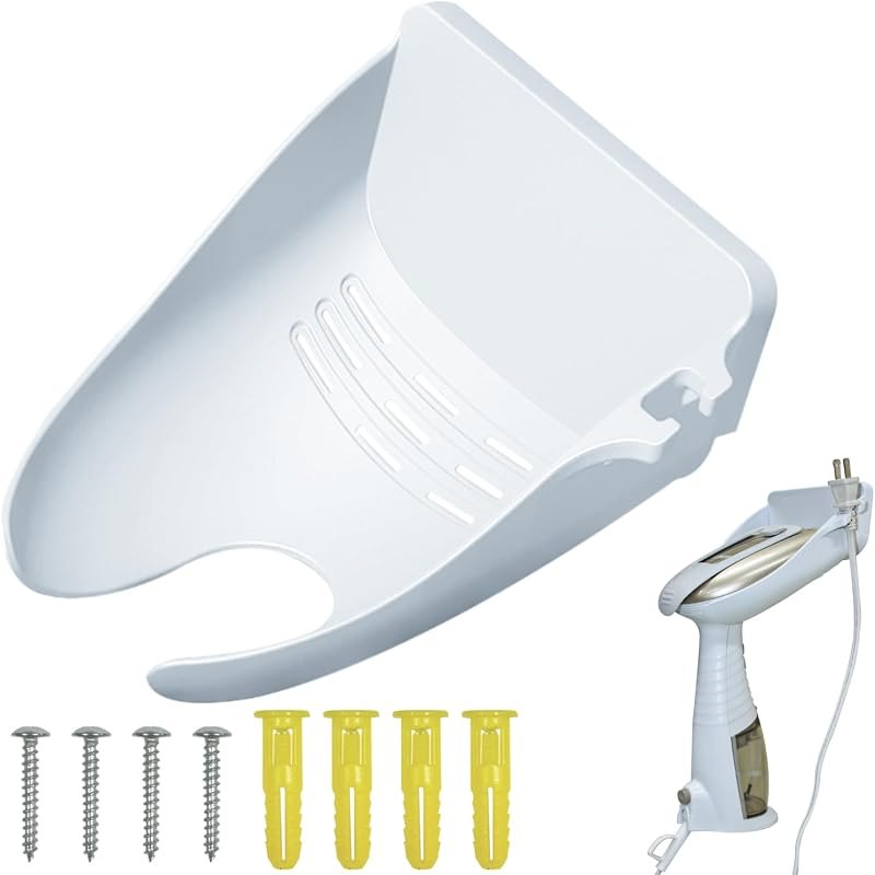 Ironing Board Hanger Wall Mount for Clothes for Conair Handheld Garment Steamer，for Laundry Rooms Storage
