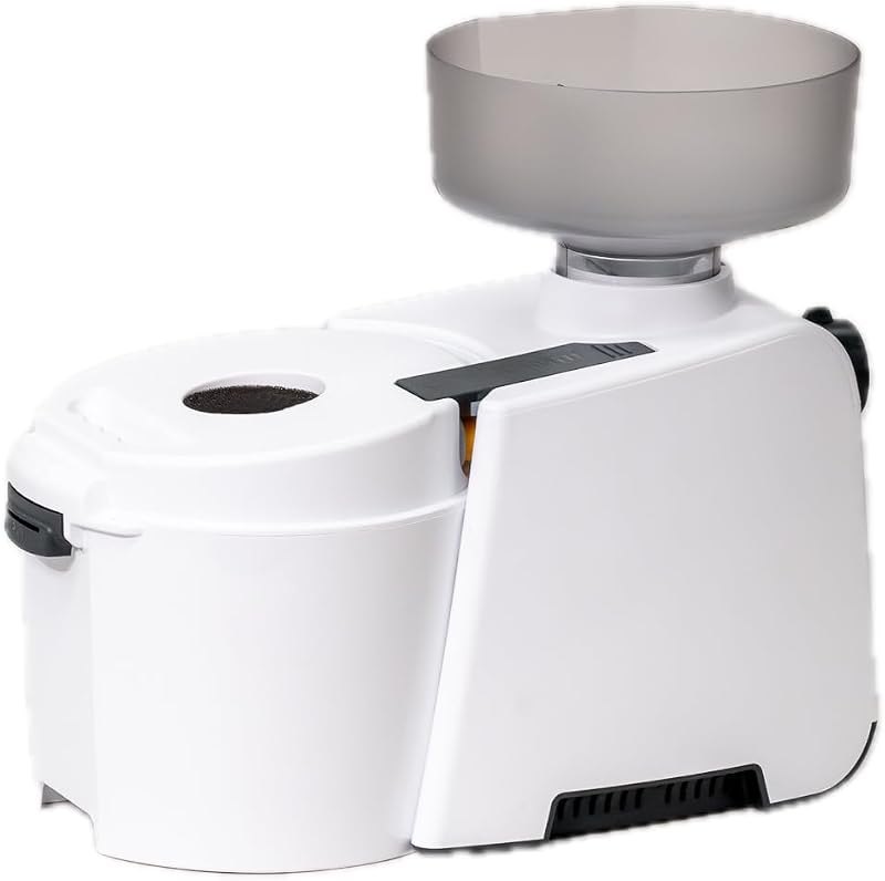 NutriMill Impact Compact High Speed Electric Grain Mill for Fresh Flour Wheat Grinder with Stainless Steel Milling