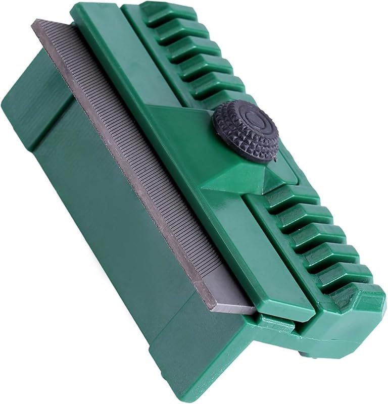 Chainsaw Bar Dressing Tool,Plastic Chainsaw File Guide, Chainsaw File 11x6x4cm Chainsaw Guide Bar Repair Tool Solid