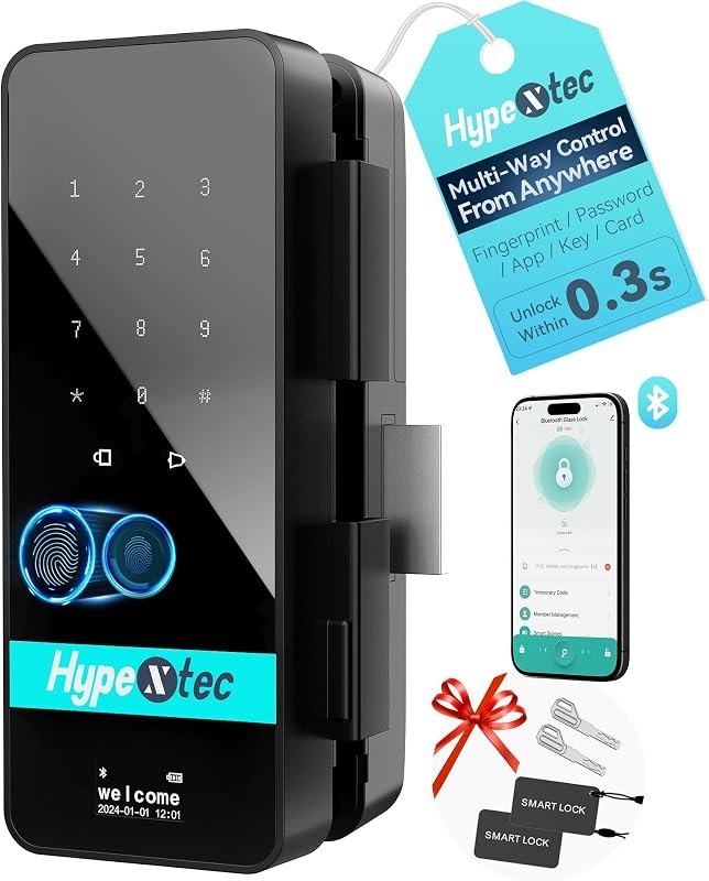 Upgrade Smart Glass Door Locks for Frameless Glass Doors — smart lock for glass door for smart lock glass door