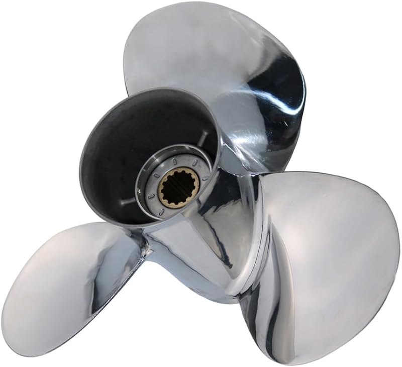 Boatman 11 3/4x11p/12p/13p14p/15p Propeller for Suzuki Outboards Engine 35-65HP,Stainless Steel Boat Prop 13 Tooth