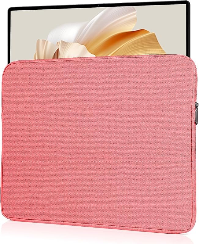 Ctemnpho 17.3inch Portable Monitor Case Storage Bag, Portable Computer Cover Bag with Pocket Zipper for 17.3inch