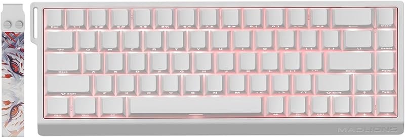 Hyekit x FGG MADLIONS MAD 68 HE RGB 60% Wired Magnetic Switch Gaming Keyboard with Adjustable Actuation, 8000 Hz