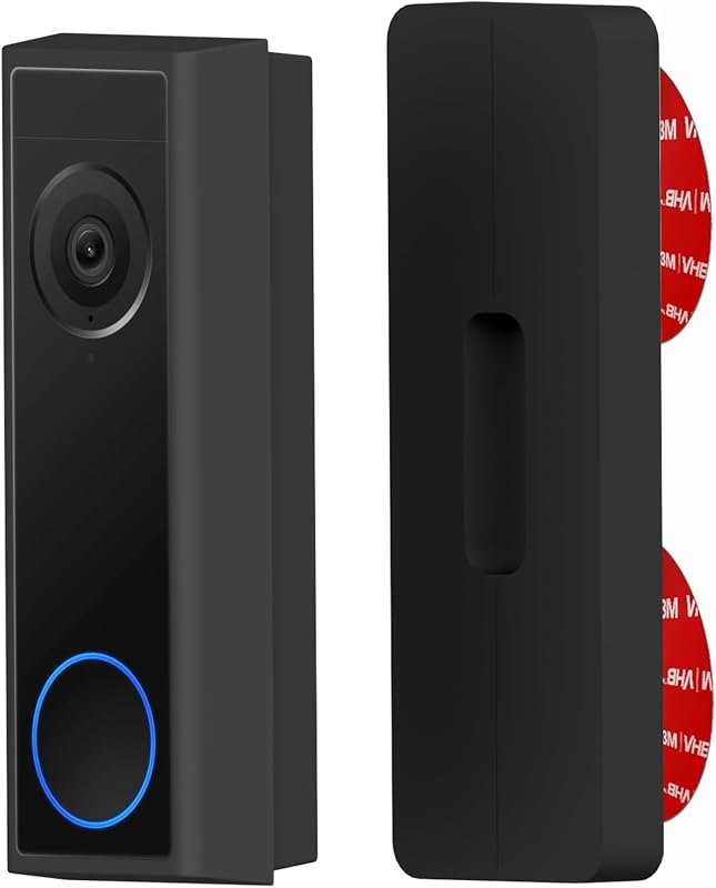 No Drill Adhesive Sticky Mount for All Eufy Doorbells Battery and Wired 1080p, 2k, Pro, S220, Dual 2K, S330, E340