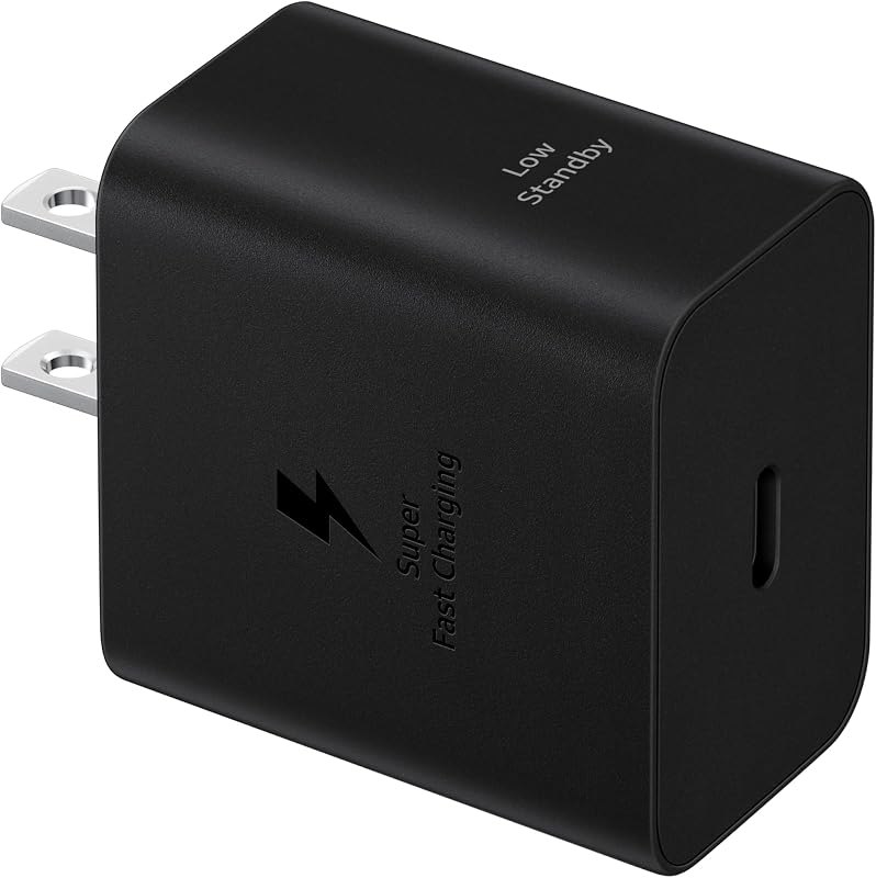 SAMSUNG 45W Wall Charger Power Adapter, Cable Not Included, Super Fast Charging for Galaxy Phones, Tablets and USB