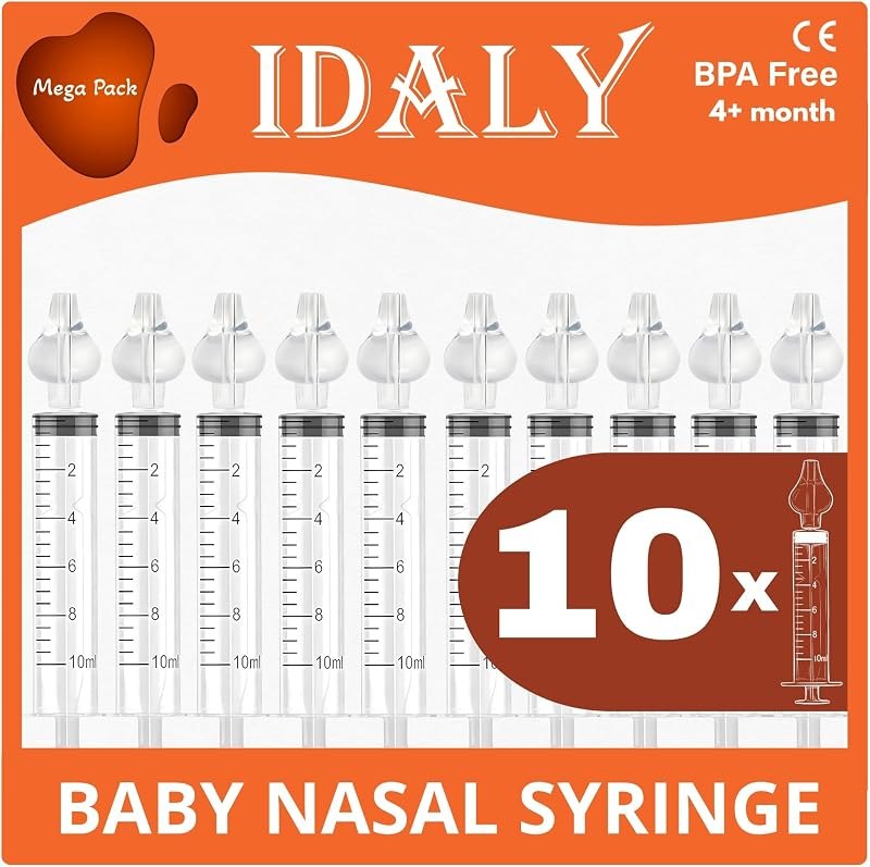 10 Baby Nasal Syringe for Mucus Removal — baby nasal aspirator for baby nasal aspirator