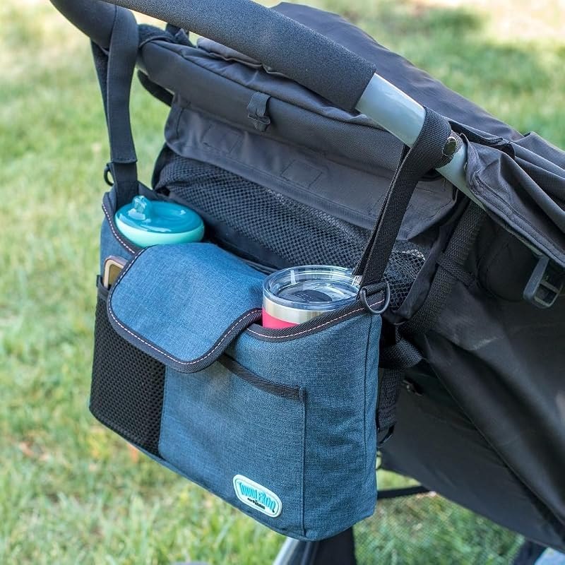 Toddleroo by North States - Baby Stroller Organizer: Universal Stroller Caddy with Cup Holder - Adjustable Storage