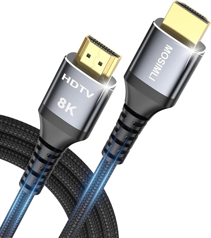 8K HDMI Cable 6FT, Ultra High Speed 48Gbps
