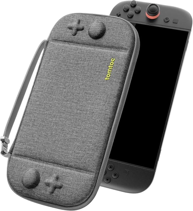 tomtoc Slim Carring Case for Nintendo Switch 2, Military Grade Protection — switch 2 handheld for switch handheld
