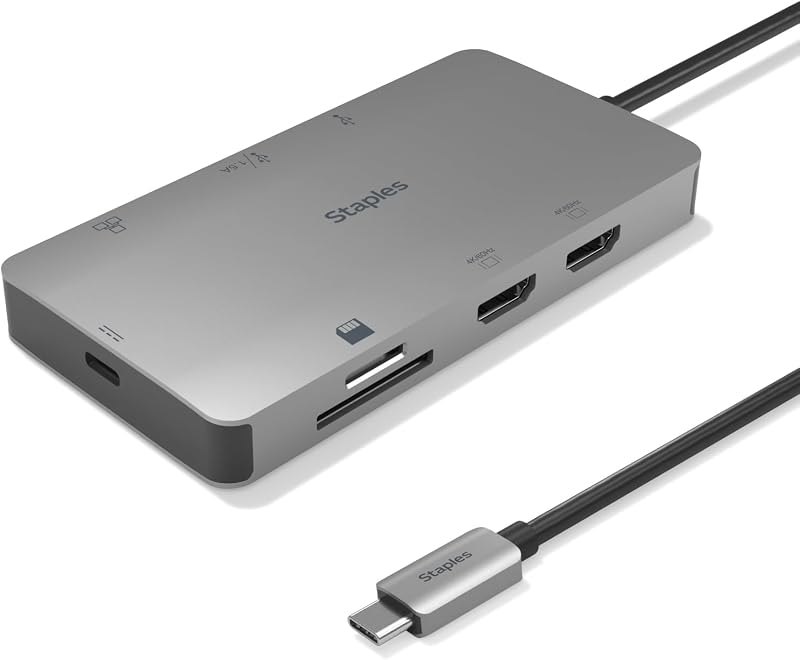 8-Port Hub, Gray, Multi-Port Expansion for Office Setup — computing docks for computing docks