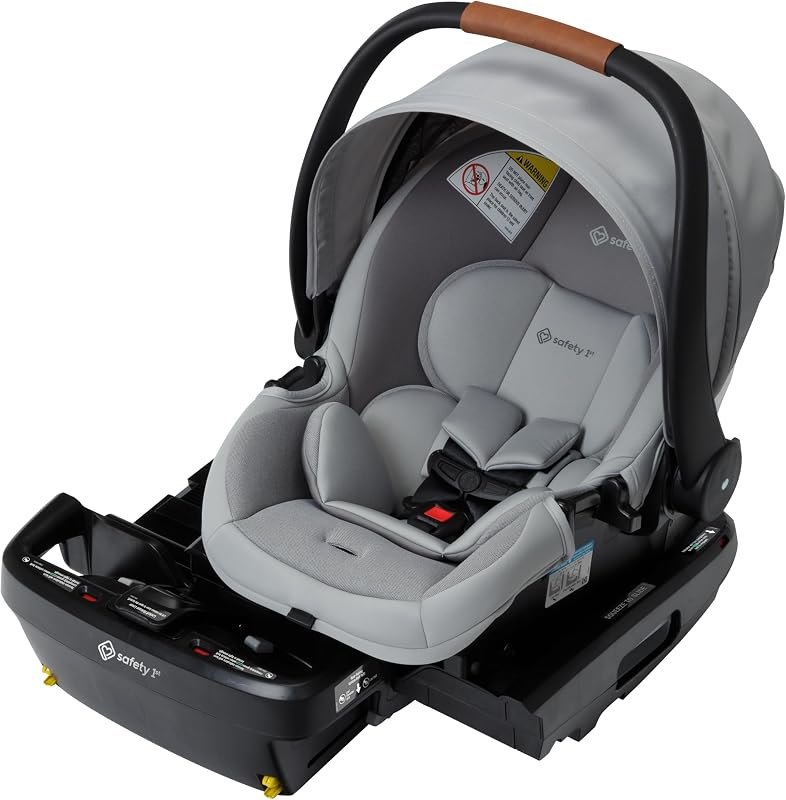 Safety 1st® onBoard™ Slide DLX Infant Car Seat w/SafetySlide™ Base, Easy-Install Rigid Latch, Lightweight Rear-Facing