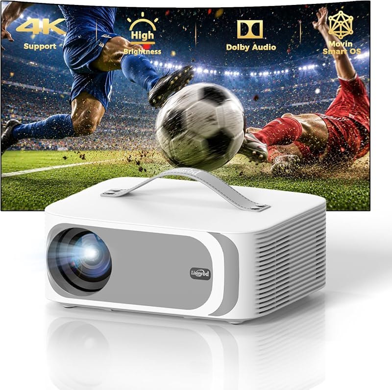 Portable-Outdoor-Projector with WiFi &Bluetooth, 50W Dolby Audio Proyector — best Star Chart Projector for star chart
