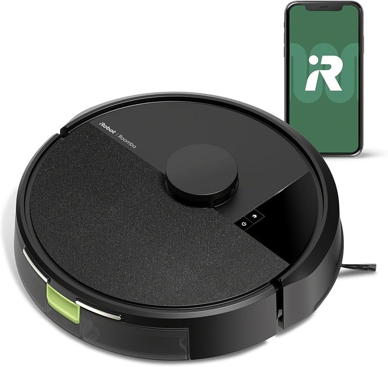 Roomba 105 Vac Robot Vacuum - Easy to use, Intense Power-Lifting Suction, LiDAR Navigation, Multi-Surface Cleaning