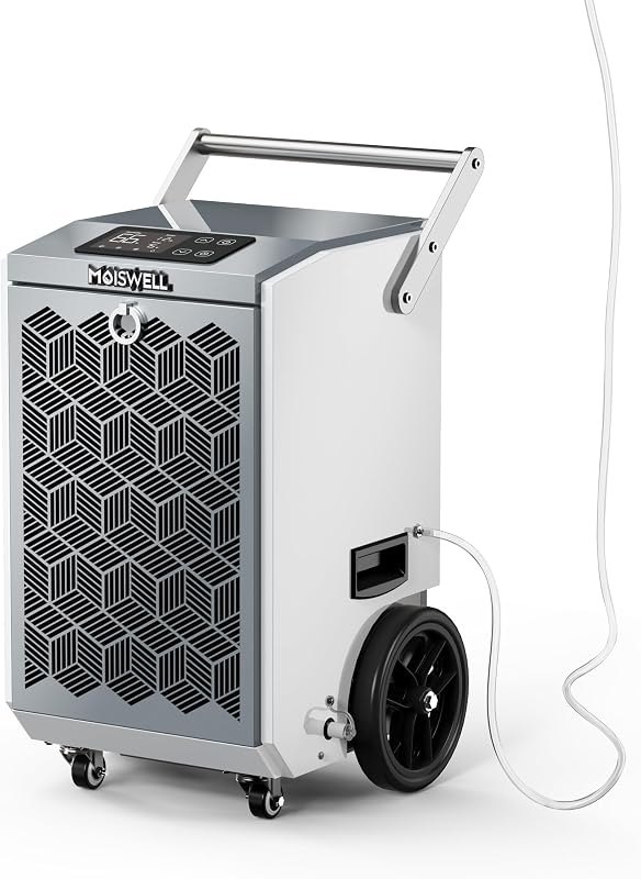 160 Pints Commercial Dehumidifier with Pump/Drain Hose - Basements — best household Portable Dehumidifier for