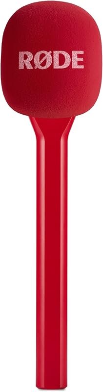 RØDE Interview GO Handheld Adaptor for RØDE Wireless Microphones (Red) — Rode Wireless Go II for rode wireless