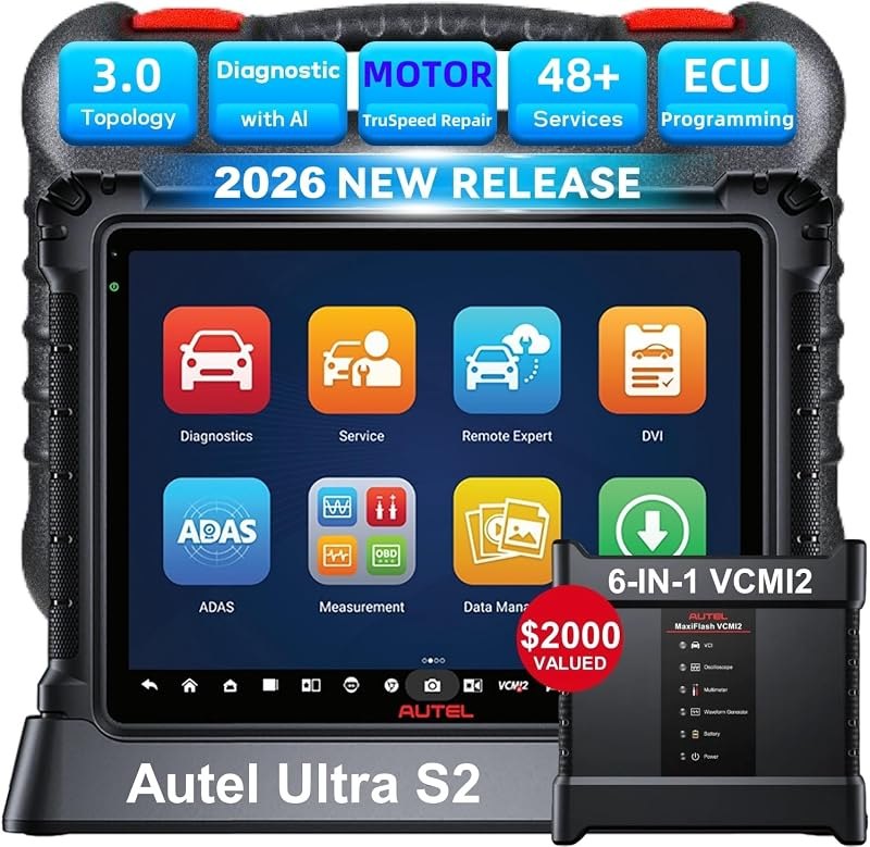 Autel MaxiSys Ultra S2 AI Scanner, Topology 3.0, Multi-Point DVI, EV Test — auto obd2 scanner for auto obd2 scanner