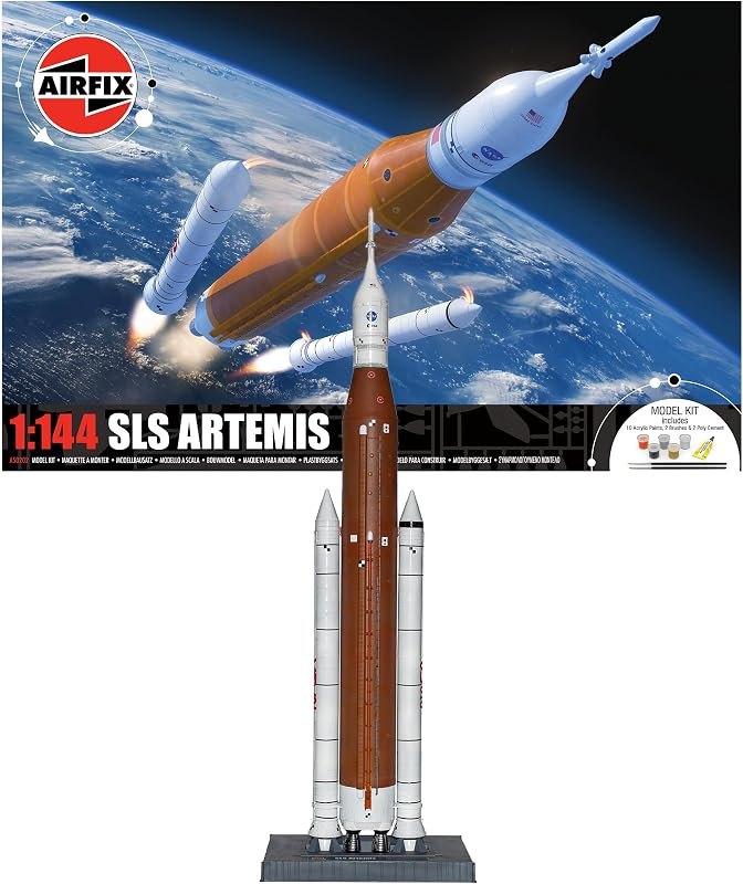 Airfix Kit A50202 SLS Artemis, plastic, for the construction of spacecraft for adults and children from 8 years