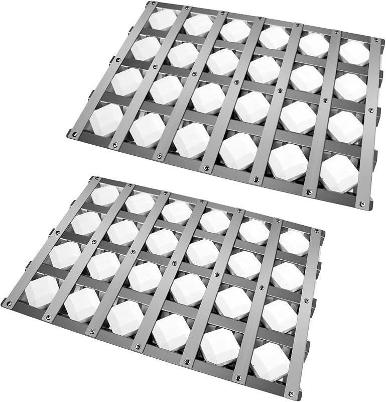 Kalomo 17.8125" Grill Heat Plates Grill Briquette Tray for Alfresco Grill ALX2-30C, ALX2-42C, ALX2-42RFG, ALX2-56