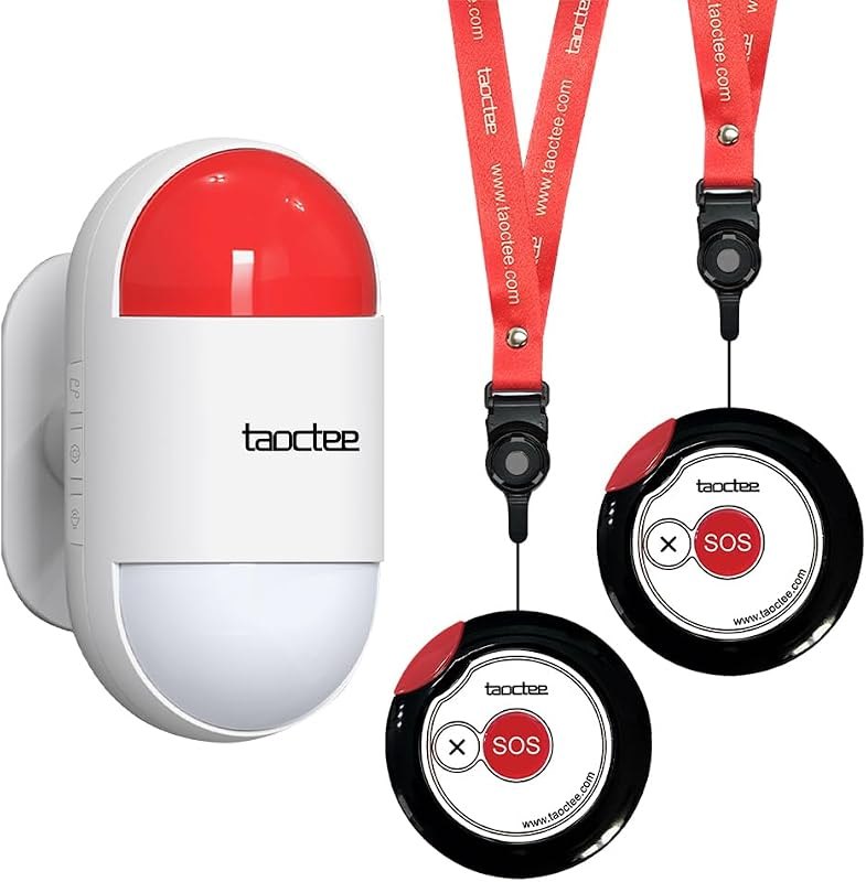 Panic Button Alarm Remote Siren Emergency Alert System for Elderly — Seismic Alert Siren for seismic alert siren