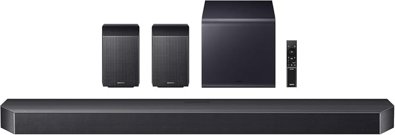 Soundbar HW-Q990F/ZF 2025 - Dolby Atmos Wireless, Q-Symphony, 11.1.4 Channels, SpaceFit Sound Pro and Compatible with