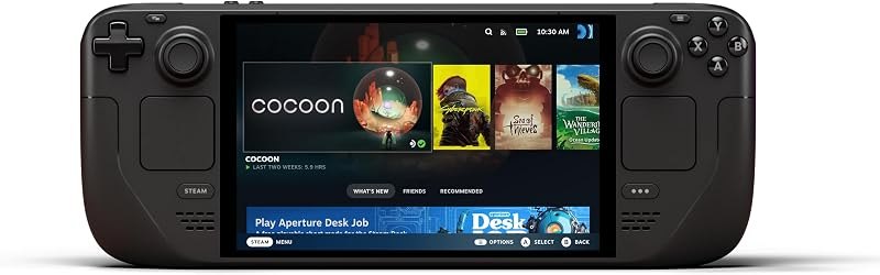 Steam Deck Oled 512 GB Handheld Gaming Console with 1280x800 HDR OLED display, Up to 90Hz Refresh Rate, Wi-Fi 6E