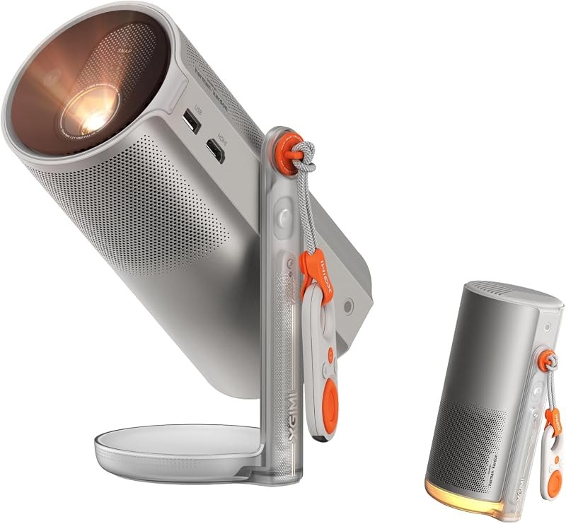 MoGo 4 Laser Portable Projector with 4 Filters, 550 ISO Lumens — xgimi moGo 2 projector for xgimi mogo projector