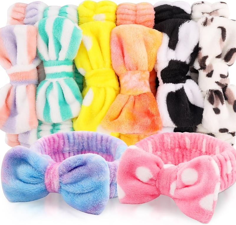 YOOVR 8pcs Spa Headband, Christmas Stocking Stuffers for Teen Girls Women — skincare headband for skincare headband
