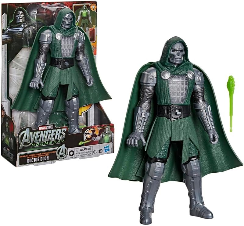 AVENGERS Marvel Studios Doomsday Power-Glow Doctor Doom — Avengers Doomsday Decor Set for avengers doomsday decor set
