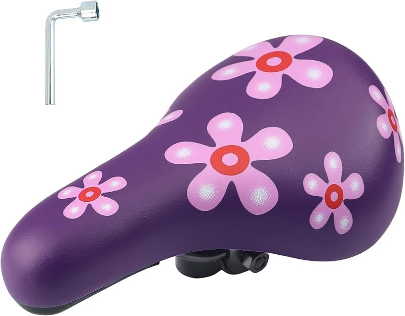 Kids Bike Seat, Child Bike Seats for 14" 16" 18" 20" 24" Kid Bicycle, Kids Bike Replacement Saddle for Boys Girls