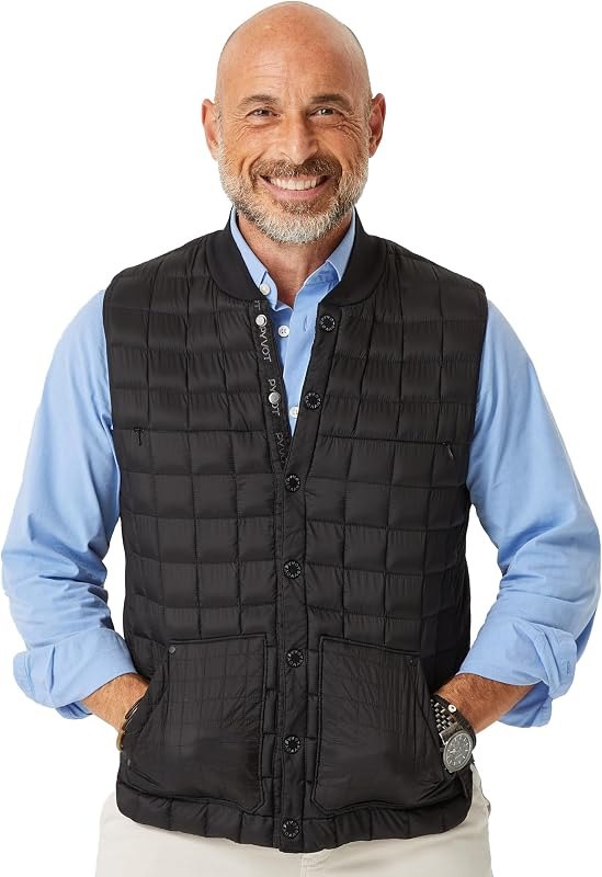 PYVOT Men's Journey Weighted Vest, Fitness Apparel for Walking & Workouts — fitness weighted vest for fitness weighted