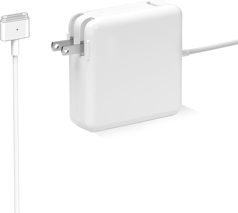 Old Mac Book Air Charger - 45W Magnetic 2 T-Tip Power Adapter (2012-2017) — computer magsafe charger for computer