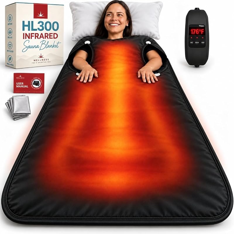 Infrared Sauna Blanket, Personal Infrared Sauna, Dry Heat Therapy Bag