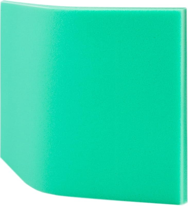 Foam Air Filter Material Replacement for Uni Filter ATV Air Filters- BF-1 BF1 14" X 17" X 5/8" 65-PPI Green Fine Foam