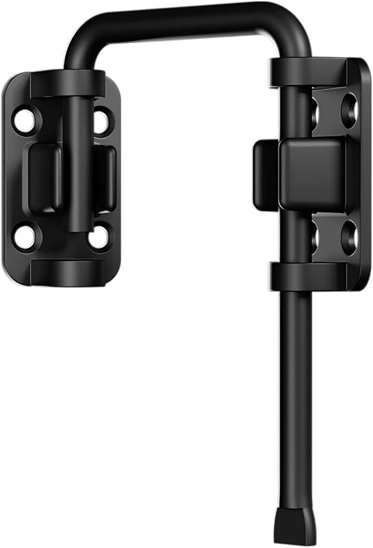 ETEKJOY Patio Sliding Door Loop Lock 2-3/8 Inch U-Shaped Latch Hook Lock for Window Barn Garden Fence Gate Shed Garage