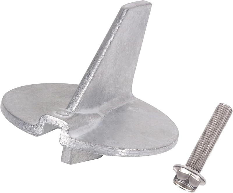 6E5-45371-01 Boat Motor Tab Trim Anode for Yamaha 115HP-225HP 2 stroke and 4 stroke Outboard Engine Replace for Sierra