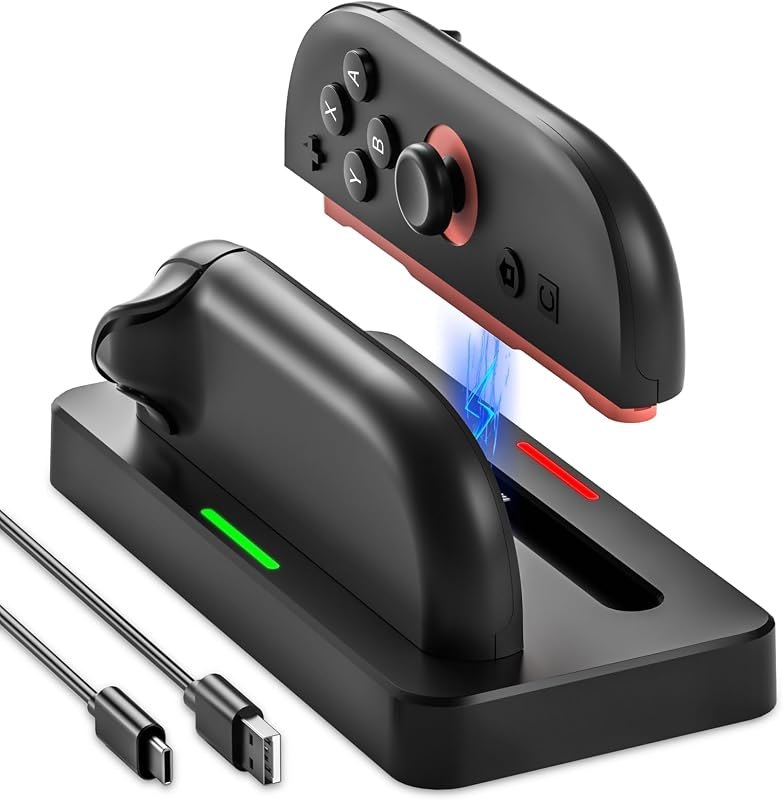 ZRZLMVP Switch 2 JoyCon Charger for Nintendo Switch 2 Joy Con 2 Controller — Switch dock stand for switch dock stand