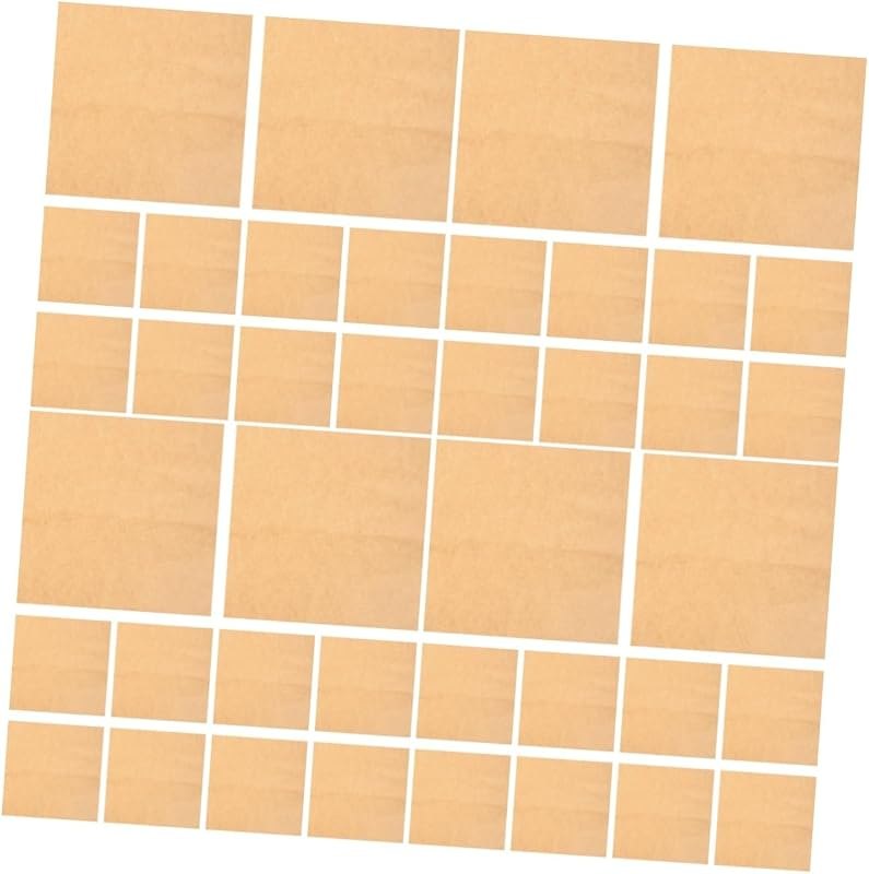 NUOBESTY 20sheets Crafted Mud Sheet Clay Paper Mats for Pottery DIY Versatile Paper Clay Mats for Pottery Making —