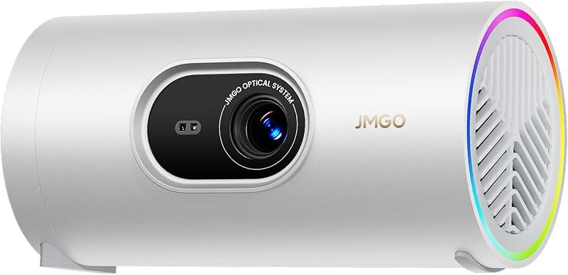 PicoPlay 1080P Smart Mini Projector, Google TV with Licensed Netflix, 400 ISO Lumens, 8W Dolby Digital, Portable