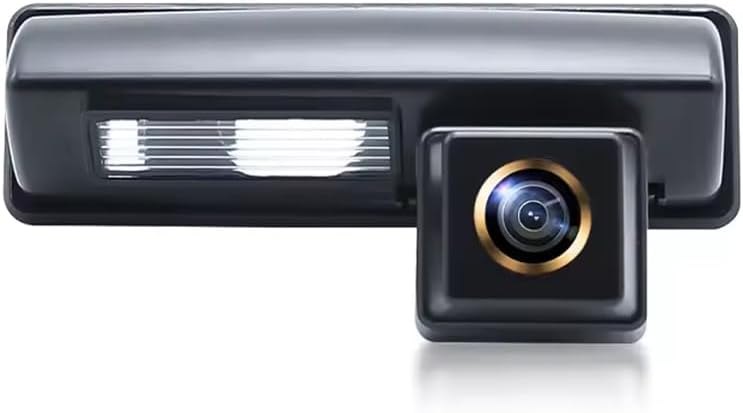 AHD/CVBS Car Rear View Camera's Fisheye Lens License Plate Lamp-Camera with RCA Cable & Vehicle Camera for Lexus IS300